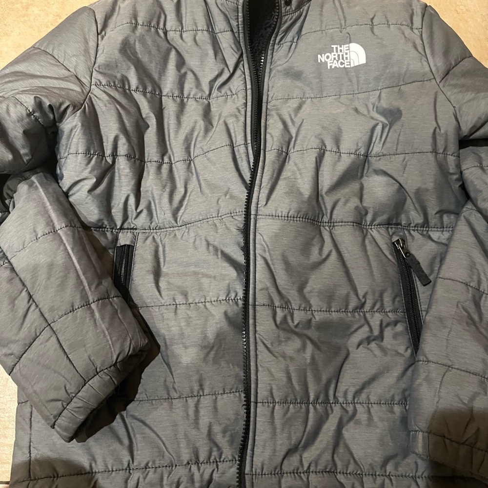 North face reverse able jacket